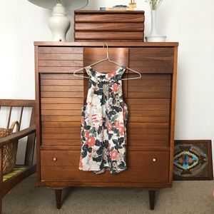 LOFT floral halter top